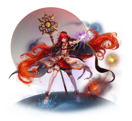 女法师三觉全身立绘和壁纸,沃特碧们的colg,dnf地下城与勇士 - colg