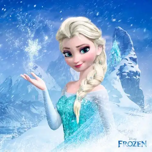 冰雪奇缘 迪士尼公主 艾莎elsa
