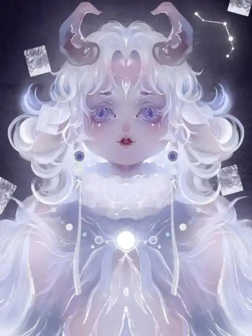 十二星座拟人小恶魔女生头像