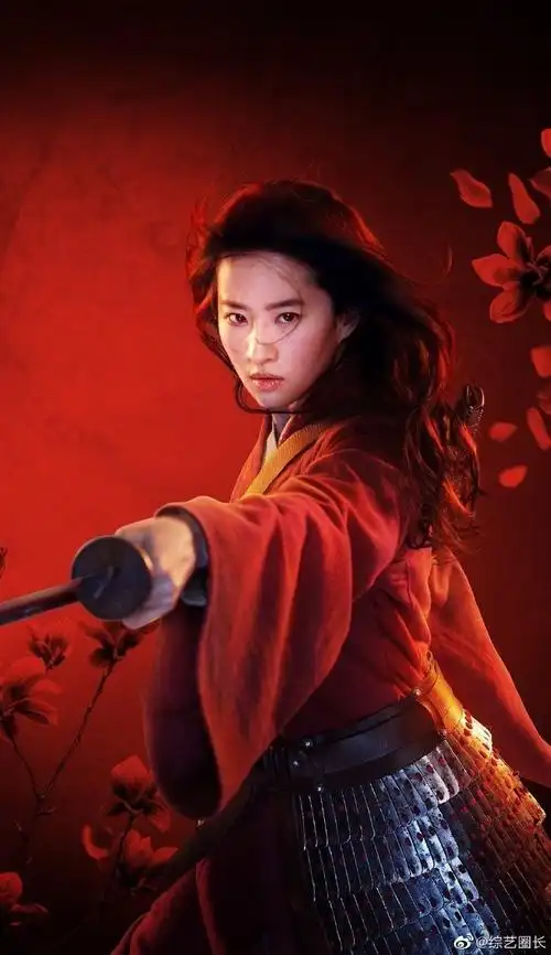 六公主将首播刘亦菲版花木兰##cctv6将播刘亦菲版花木兰