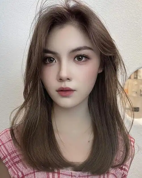 超级显白的亚麻色系