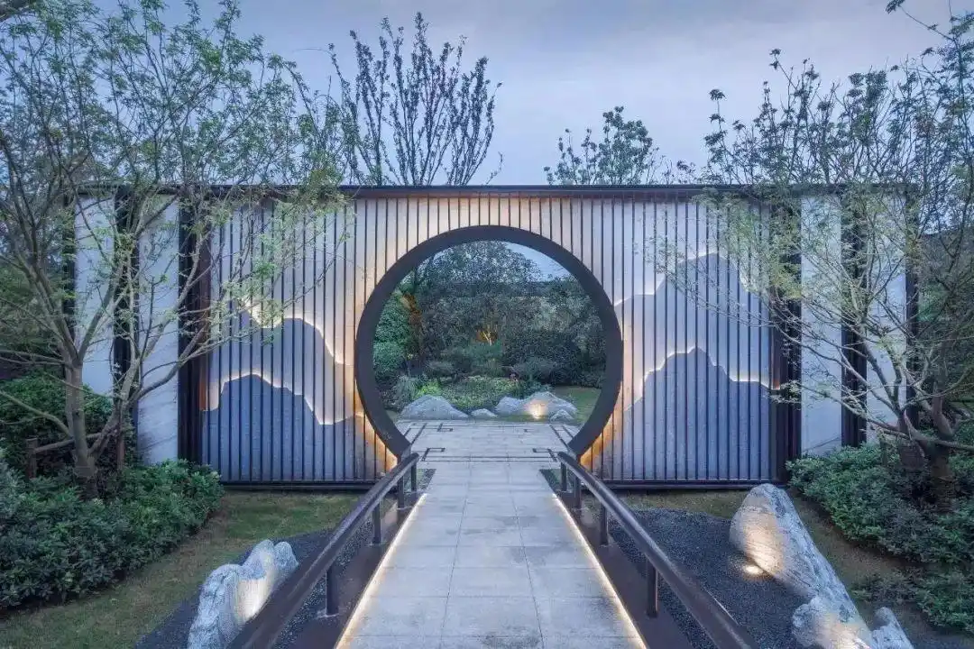 庭院景墙怎么设计这样设计美了整个院子