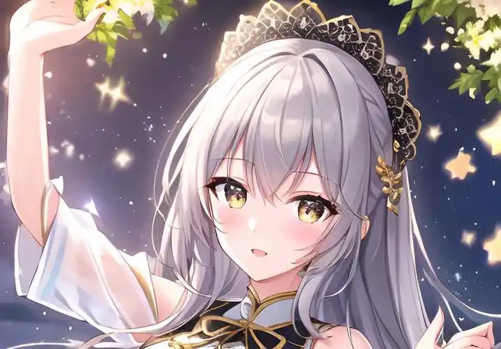 除了手那里,其他都可以.二次元美女壁纸09