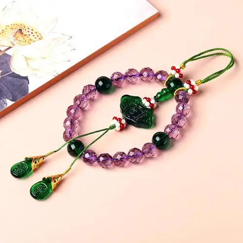 富察容音手链女延禧攻略秦岚皇后同款清十八子手串如懿传旗袍压襟橦华