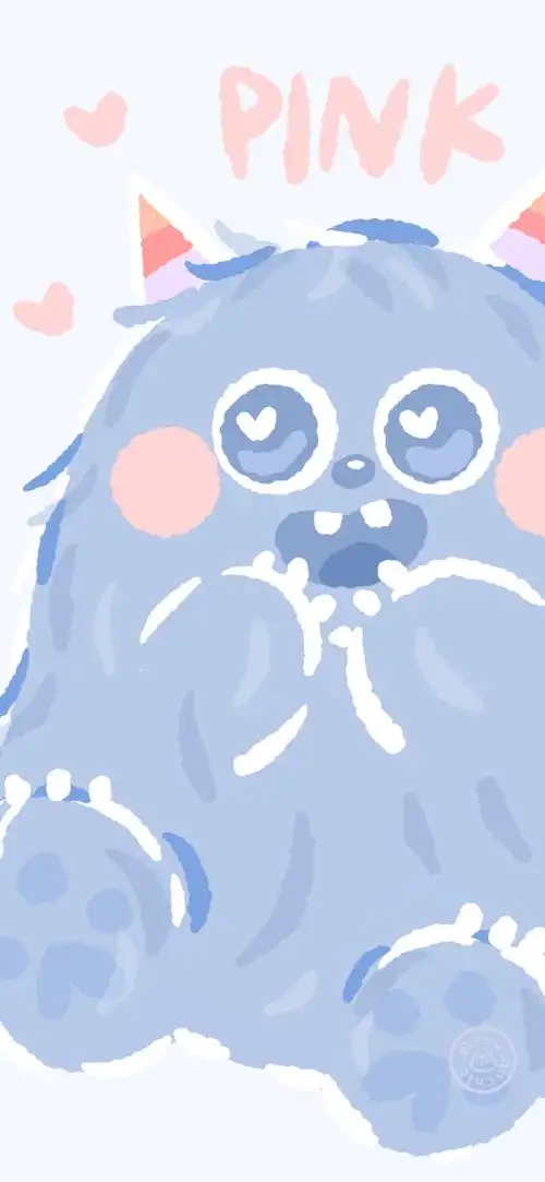 小怪兽壁纸 图源微博 水印禁去除