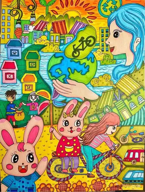 100张作品赏析科幻画大赛获奖作品提升孩子的创意思维这个必须收藏