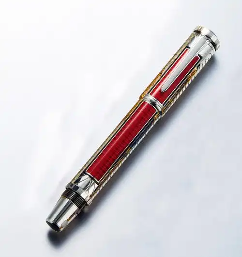 4225万宝龙红色珐琅钢笔