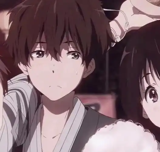 动漫头像分享之冰菓,折木奉太郎与千反田爱瑠情侣头像汇总