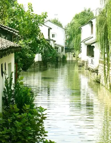 五年级语文上册《小桥流水人家》图片素材