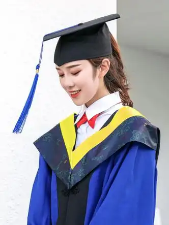 蔻玥学士服硕士博士导师毕业礼袍位男女大学生学院风医科工科文科理科