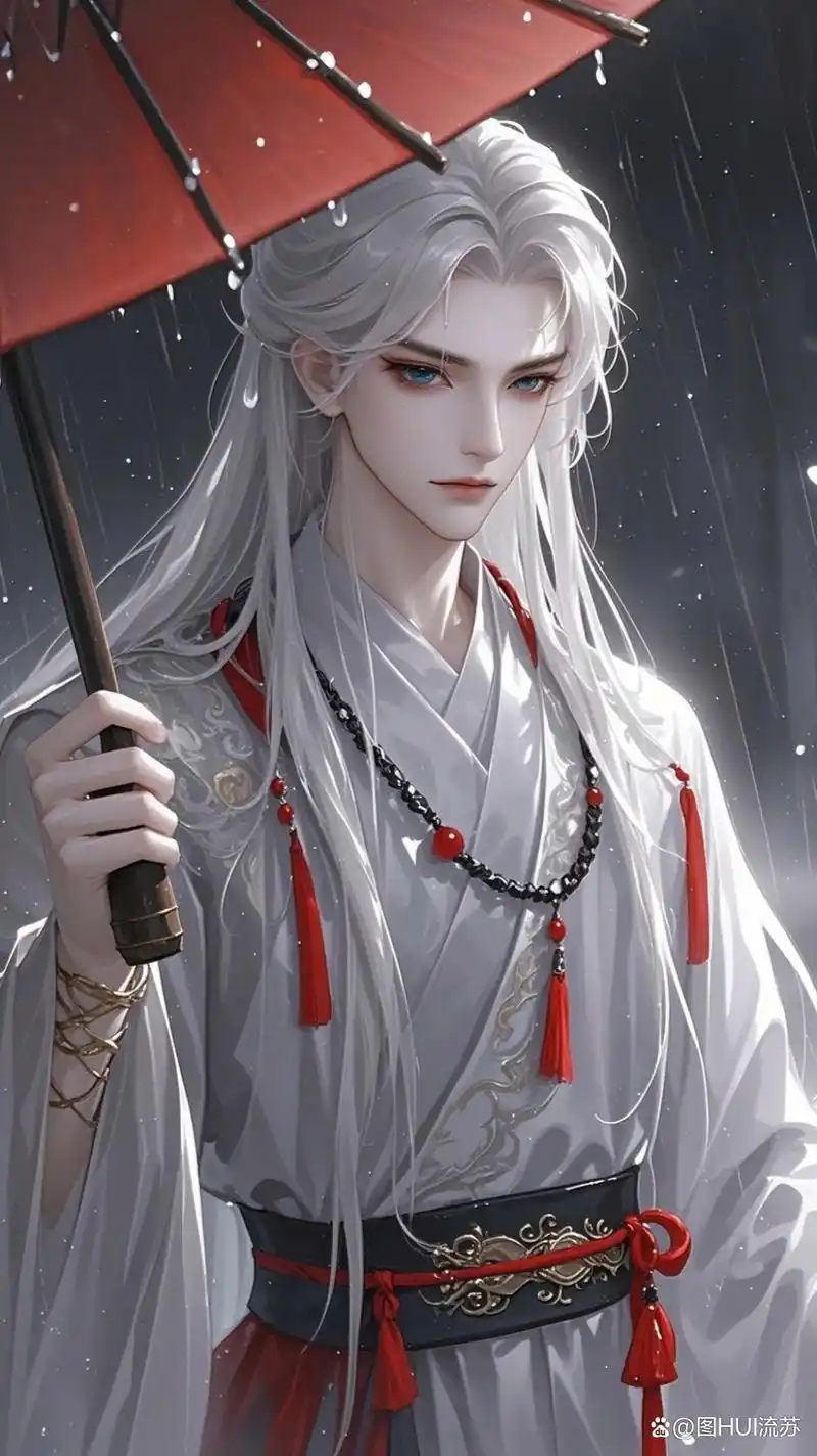 古风ai系美男壁纸 看各色衣衫别样美