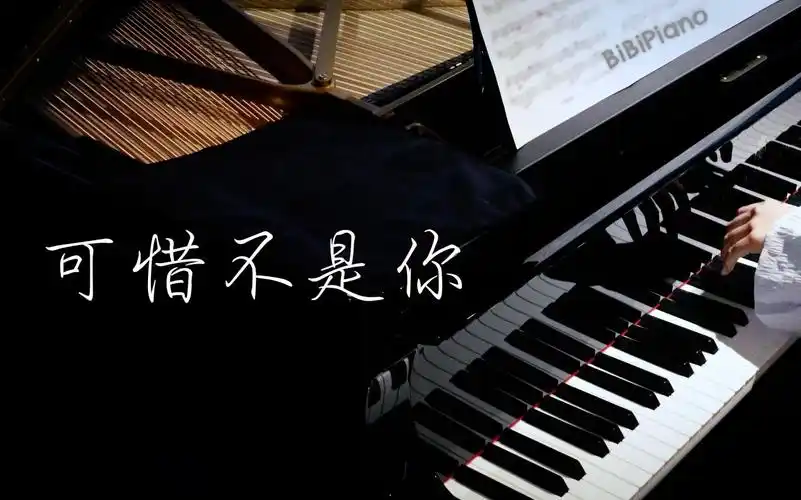 可惜不是你致那个无缘陪我们走到最后的人钢琴独奏