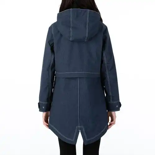 2022春季新款狼爪正品牛仔冲锋衣女户外防风冲锋衣