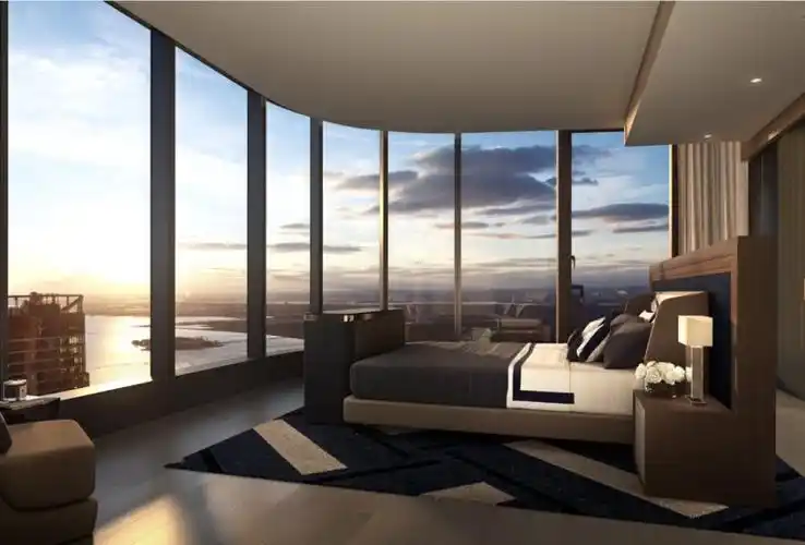 落地玻璃窗捕捉自然浪漫思绪