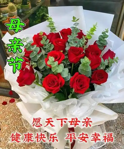 5月14日母亲节安康!祝福妈妈非常温馨的图片带字祝福_问候_生活_短信