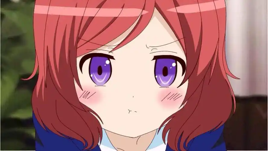 lovelive嘟嘴生气卖萌表情