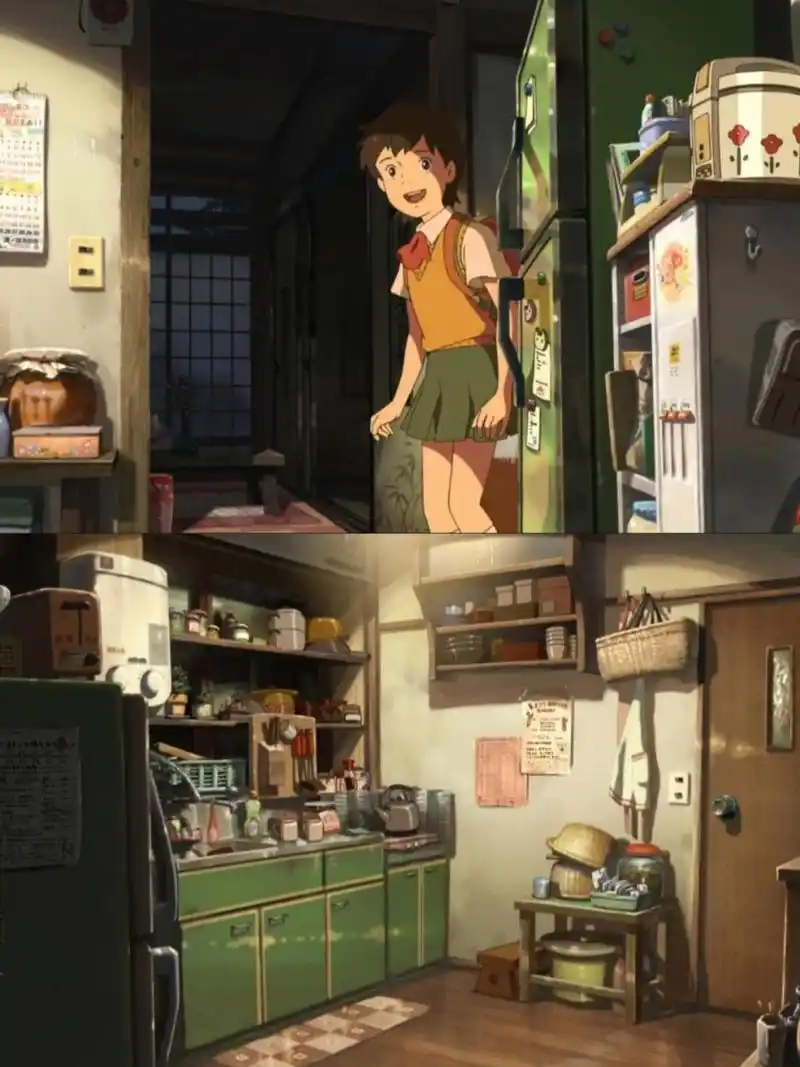 看过了那么多日本动画也观察了很多出现在动漫里的房子和家居,这种