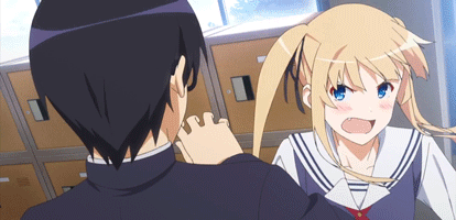 妹子一个人滚床单正确使用双马尾的动态图