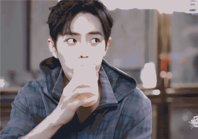 肖战喝水花絮##肖战