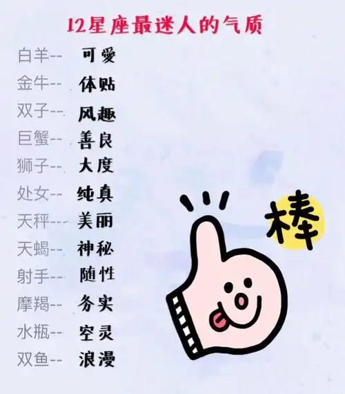 十二星座最诱人部位(唯一一个被神诅咒的星座)