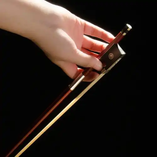 christina小提琴弓 白马尾g01八角乌木鱼眼小提琴琴弓