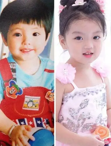 豆得儿童年照曝光,难怪王思聪那么喜欢她
