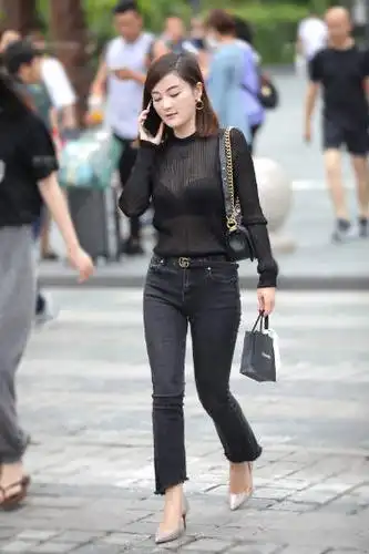 清凉性感的透视装,这就是夏天`#美女