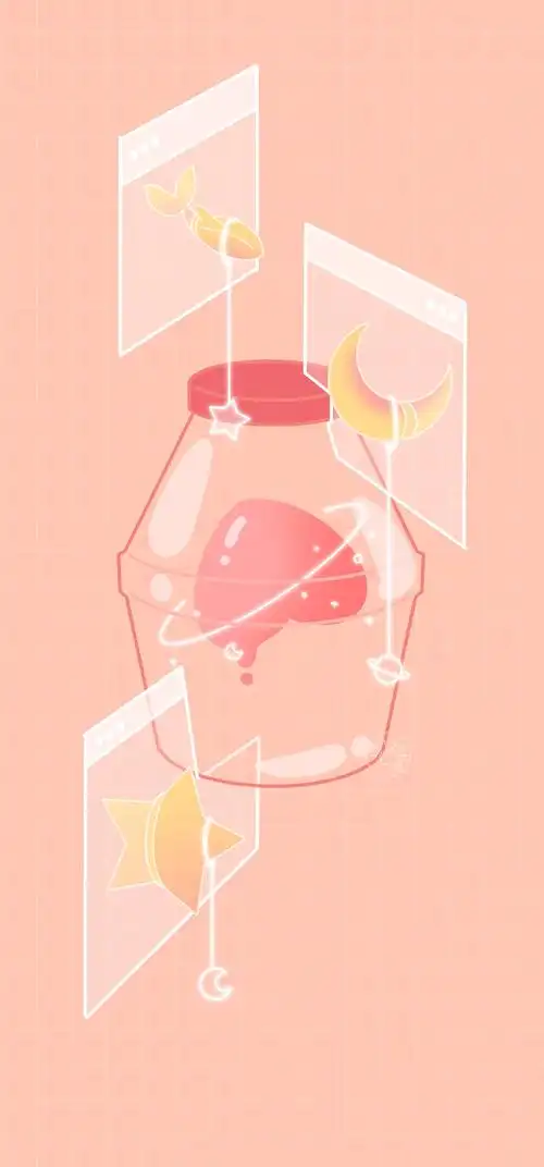 少女心梦幻手绘手机壁纸