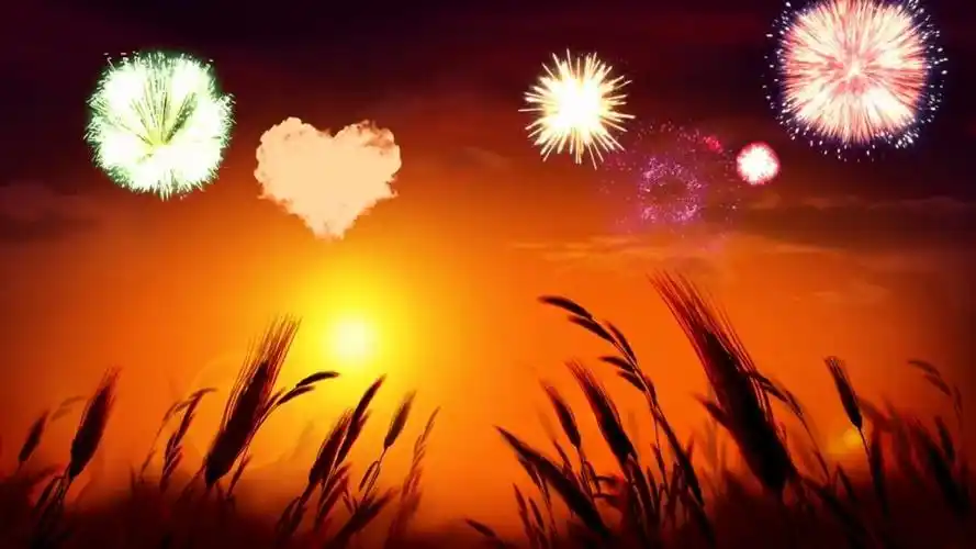 被人艾特看云朵晚霞是一件很幸福的事,如果是爱心云那将会是双倍的