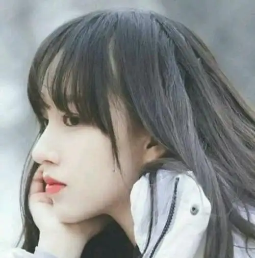 被风吹过的夏天,被秀发抚过的侧脸