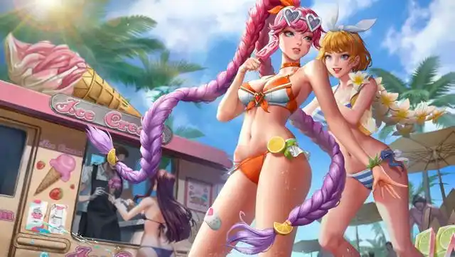 目前还不知道国服泳装皮肤啥时上线,会给哪个英雄,不过既然国际版已经