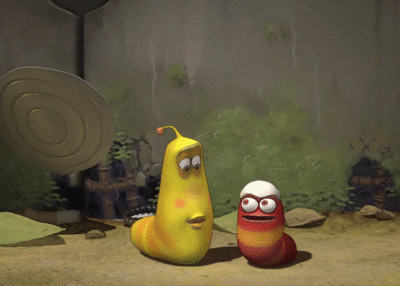 《超元气三姐妹》《热带雨林的爆笑生活》《larva爆笑虫子400_286gif