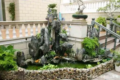 真石头假山,园林假山,华通园林