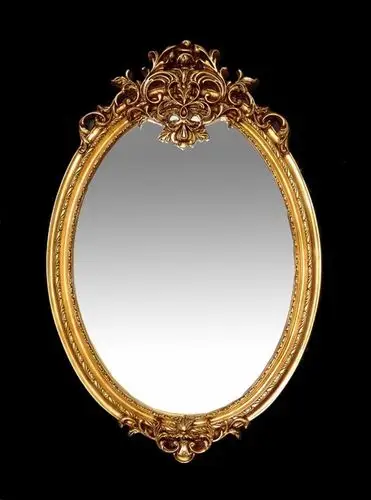 出口欧式大挂镜 酒店装饰镜 别墅玄关镜 pu浴室镜 美容美发镜