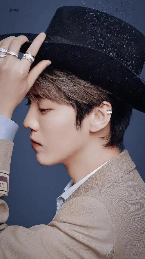 鹿晗到底喜欢哪一种发色(拼颜值你永远可以相信鹿晗)(2)