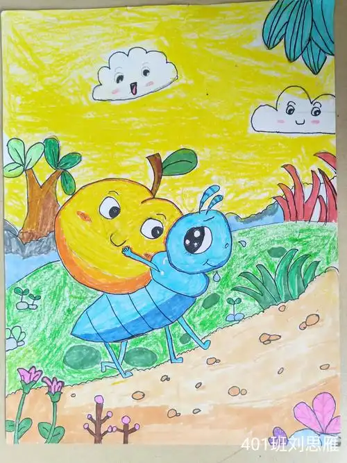 相随——东城朝盛学校"庆六一"艺术作品展示活动(四五六年级绘画专场)