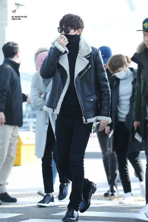 朴灿烈# 151211 仁川机场