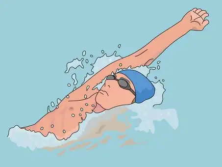 游泳/自由的形式