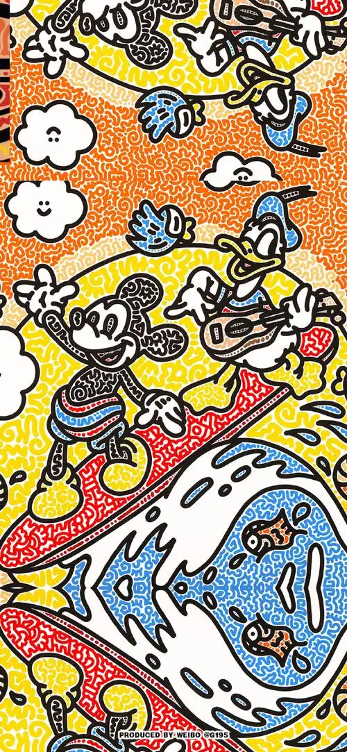 mr doodle 涂鸦壁纸#新年壁纸接龙