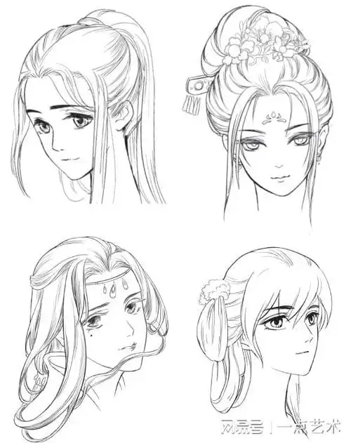 分享一组古风素材带你画好古风插画