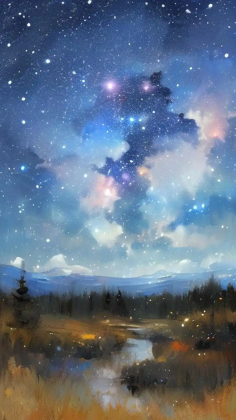 这些星空锁屏壁纸就像一扇窗,每次解锁手机都能开启一段星际旅行!