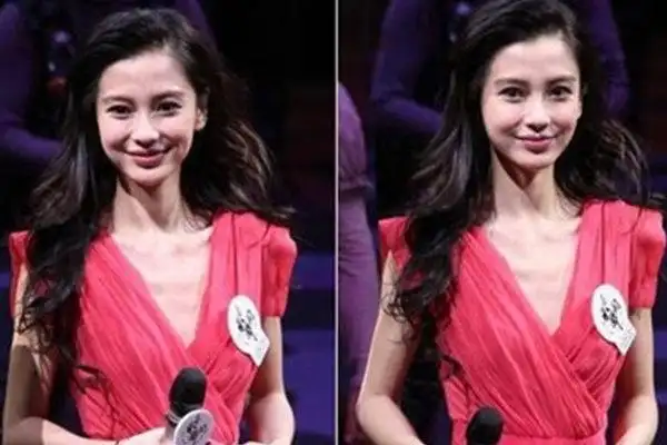 【图】女神angelababy胸有多大 罩杯升级被调侃再度发育