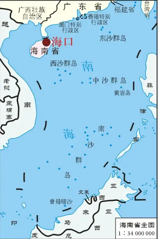 有关南海断续线的一些图和事