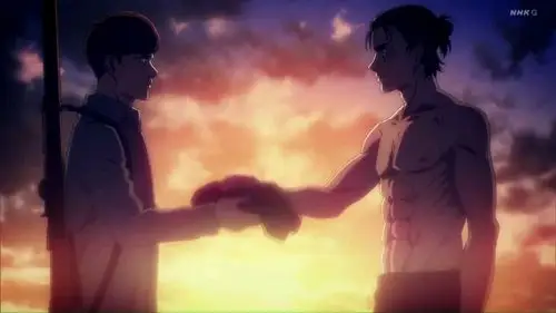 【精彩片段】艾伦披衣,《进击的巨人》