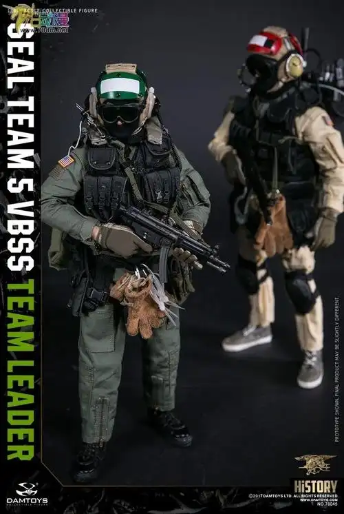 damtoys可动人偶系列 elite series 海豹5队 vbss小队 队长