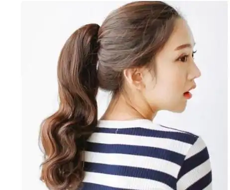 卷发马尾怎么扎好看 女生好看卷发马尾图片大全_马尾辫发型_西子美发