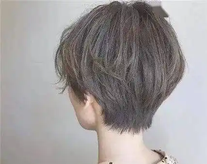 港风超短烫发发型,复古时髦又个性,太有女神气质了_纹理_女生_短发