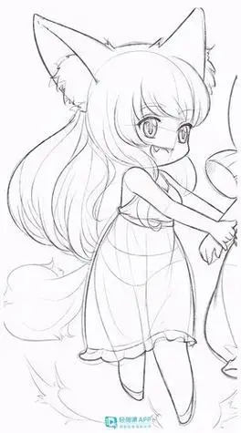 画女孩怎么画简笔画教程关于皮卡丘的简笔画画法动漫人物萌少女简笔画