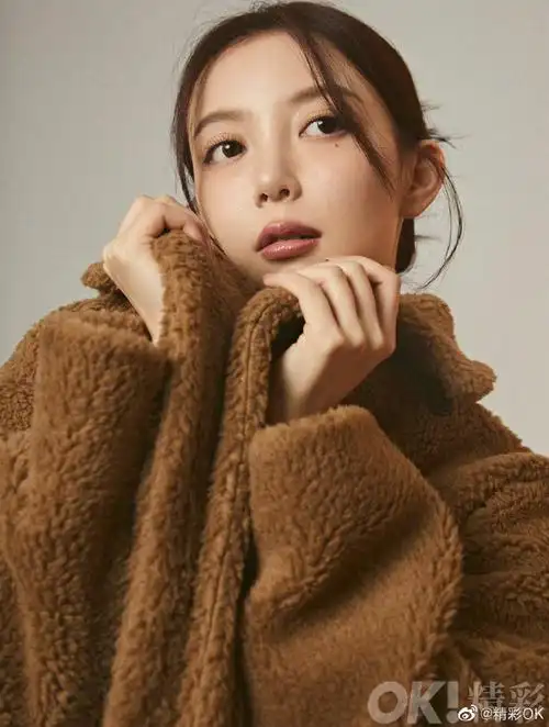 okpick##汪小敏棕色暖秋大片