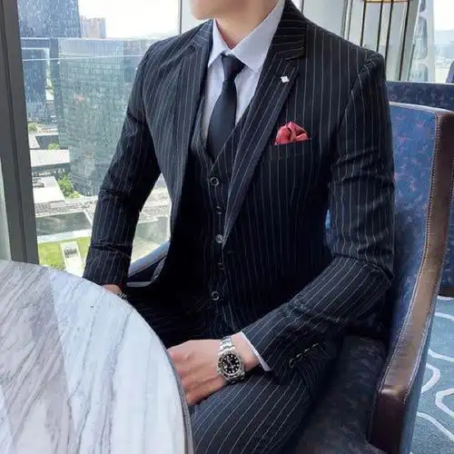 西服夏季搭配指南看了夏天也可以很绅士